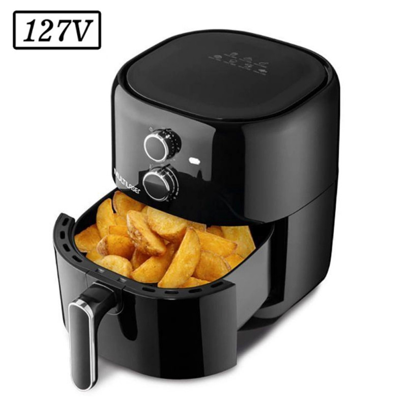 FRITADEIRA MULTILASER AIR FRYER 4,2L 1500W 127V PRETO