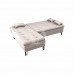 ESTOFADO CAMA MATRIX 2 LUGARES NICE C/ CHAISE LINHO CHUMBO E483