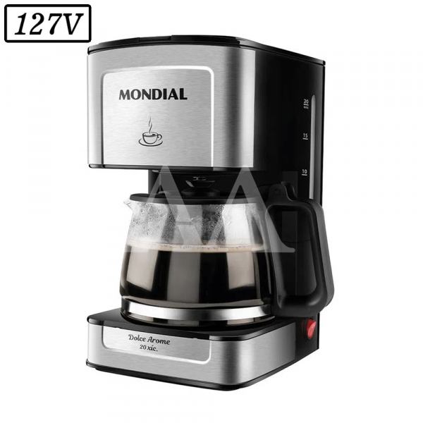 CAFETEIRA MONDIAL C4320XSI 550W FILTRO 127V INOX