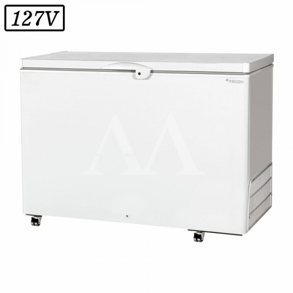 FREEZER FRICON HCED411C HORIZONTAL 411L 127V BRANCO